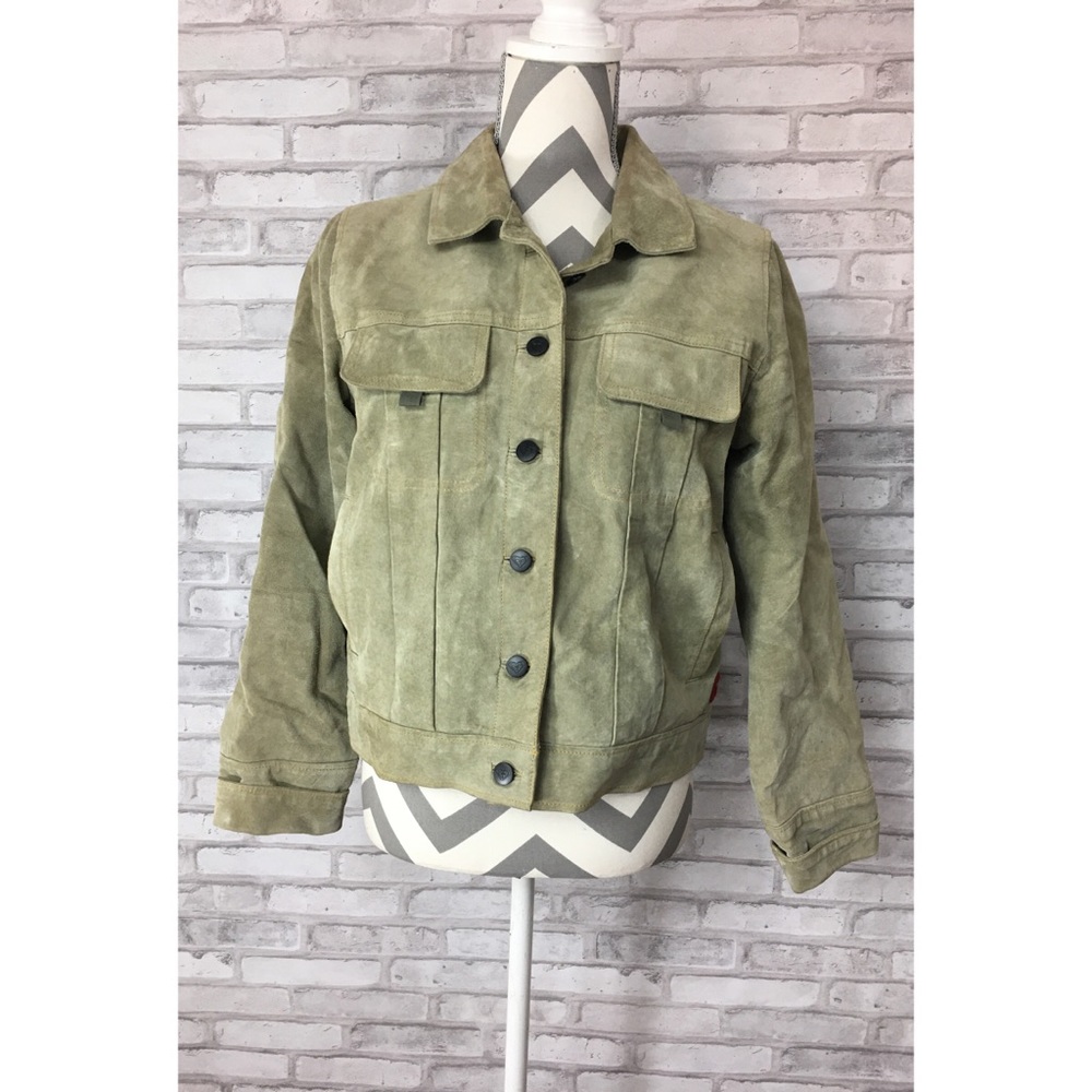 Roxy vintage leather jacket size M